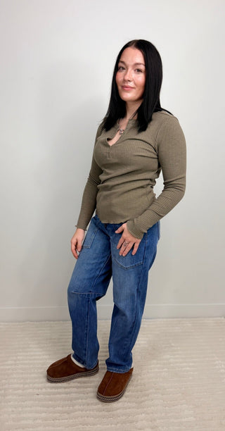 Arcadia Studded Knit Top - Shop Hidden Treasure Boutique