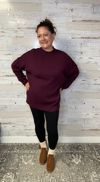 Aurora Cozy Sweater - Shop Hidden Treasure Boutique