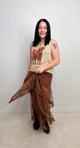 Autumn Blooming Maxi Skirt - Shop Hidden Treasure Boutique