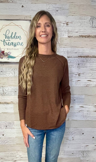 Baby Waffle Top - Shop Hidden Treasure Boutique