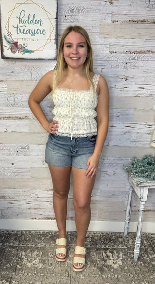 Bailey Rose Sweetheart Tank - Shop Hidden Treasure Boutique