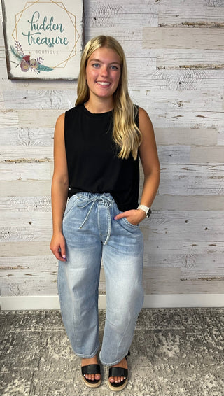 Banks Basic Lettuce Tank - Shop Hidden Treasure Boutique