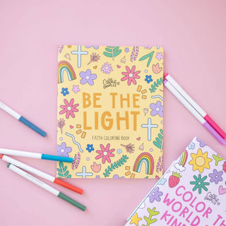 Be The Light Faith - Inspired Coloring Book - Shop Hidden Treasure Boutique
