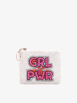 Beaded Coin Pouch - GRL PWR - Shop Hidden Treasure Boutique