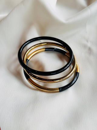 Billie Resin Bracelets-Brown - Shop Hidden Treasure Boutique