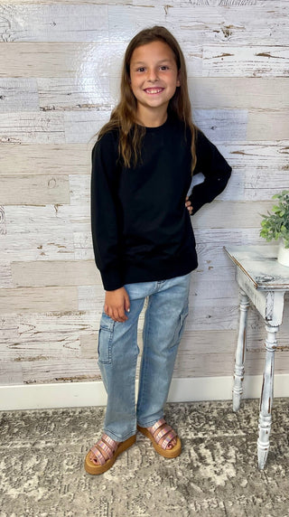 Bipsy Pullover - Black - Shop Hidden Treasure Boutique