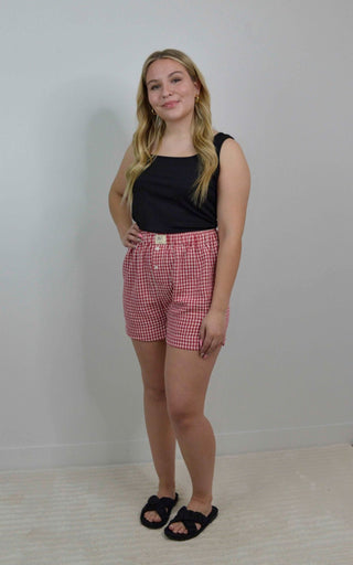 Black Ribbed Tank - Shop Hidden Treasure Boutique