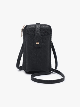 small phone and wallet crossbody with adjustable strap
