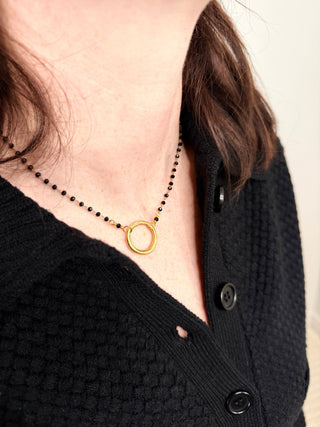 Bliss Circle Necklace - Shop Hidden Treasure Boutique