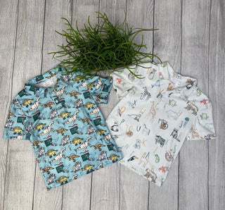 Boys Schoolyard Stomp Polo - Shop Hidden Treasure Boutique
