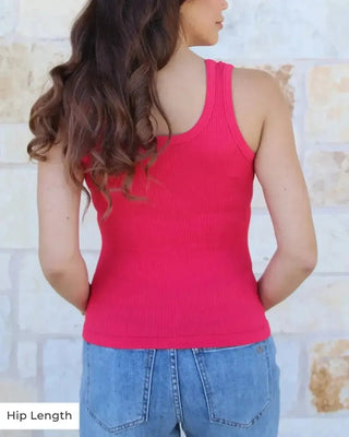 Brami Tank - Watermelon - Shop Hidden Treasure Boutique