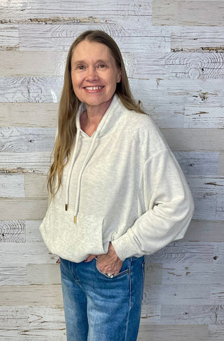 Bubble Hem Knit Top - Shop Hidden Treasure Boutique