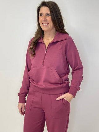 Caroline Vintage Rose Pullover - Shop Hidden Treasure Boutique