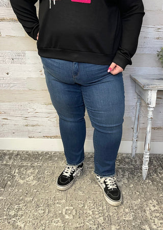 Cascade Curvy Straight Leg - Shop Hidden Treasure Boutique