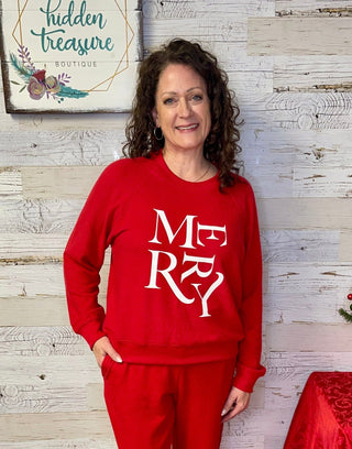 Cassie Merry Top - Shop Hidden Treasure Boutique