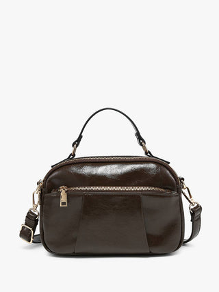Charlotte Glossy Crossbody/Satchel - Shop Hidden Treasure Boutique