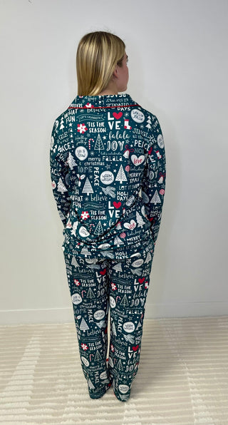 Christmas Pajama Set - Shop Hidden Treasure Boutique