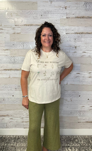 Coastline Rib Pant - Shop Hidden Treasure Boutique