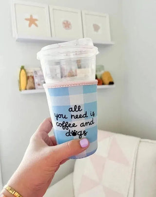 Coffee & Dogs Coffee Sleeve - Shop Hidden Treasure Boutique