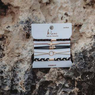 "Connect" Hair Tie Bracelets - Shop Hidden Treasure Boutique