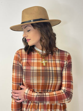 Countryside Mesh Dress - Shop Hidden Treasure Boutique