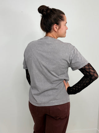 Cowgirl Boyfriend Tee - Shop Hidden Treasure Boutique