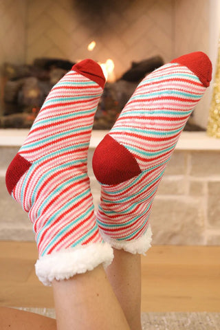 Cozy Cabin Socks - Shop Hidden Treasure Boutique