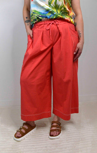 Cropped Wide Leg Glider Pants - Shop Hidden Treasure Boutique