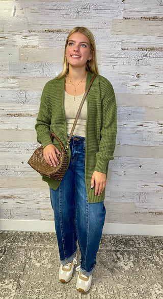 Darcy Barrel Cuffed Jeans - Shop Hidden Treasure Boutique