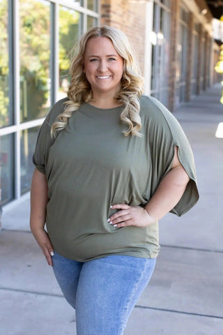 Darcy Dolman - Olive - Shop Hidden Treasure Boutique