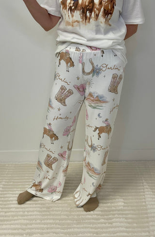 Desert Rose Dawn Lounge Pant - Shop Hidden Treasure Boutique