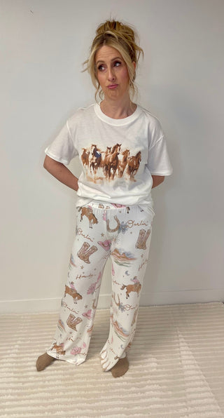 Desert Rose Dawn Lounge Pant - Shop Hidden Treasure Boutique