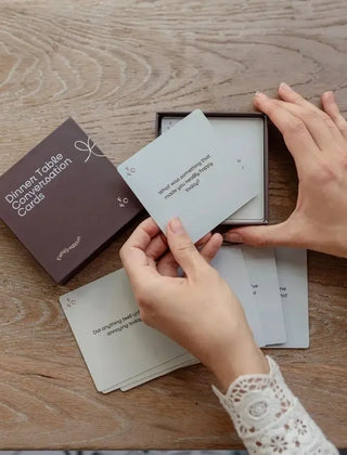 Dinner Table Conversation Cards - Family - Shop Hidden Treasure Boutique