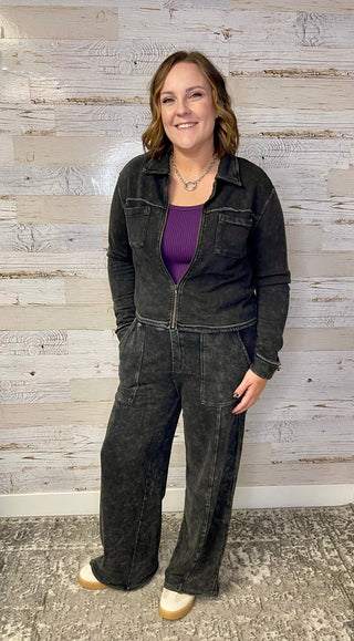 Dolly Utility Lounge Pant - Shop Hidden Treasure Boutique