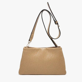 Dual Compartment Tan Crossbody - Shop Hidden Treasure Boutique