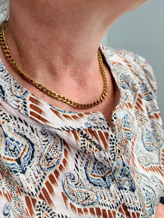 Este Cuban Chain Necklace - Shop Hidden Treasure Boutique