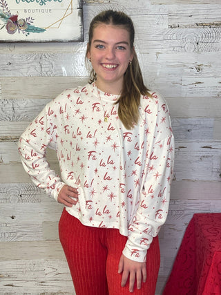 Fa La La Top - Shop Hidden Treasure Boutique