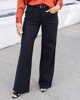 Fab - Fit Work Pant - Wide Leg - Shop Hidden Treasure Boutique