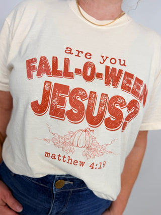 Fall-o-ween Jesus Tee - Shop Hidden Treasure Boutique