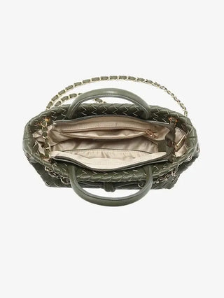 Fallon Woven Satchel - Shop Hidden Treasure Boutique