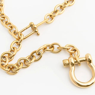 Horseshoe Y Necklace