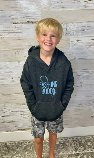 Fishing Buddy Hoodie - Shop Hidden Treasure Boutique