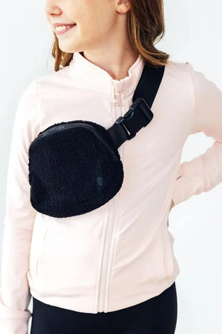 Fleece Belt Bag - Shop Hidden Treasure Boutique