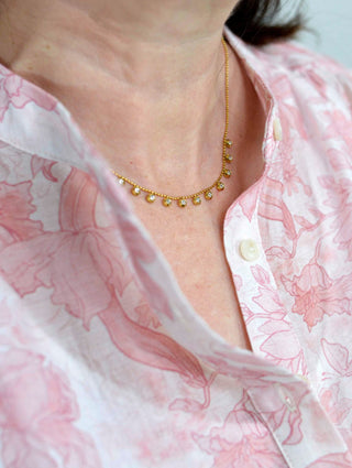 Floral Button Down Blouse - Shop Hidden Treasure Boutique