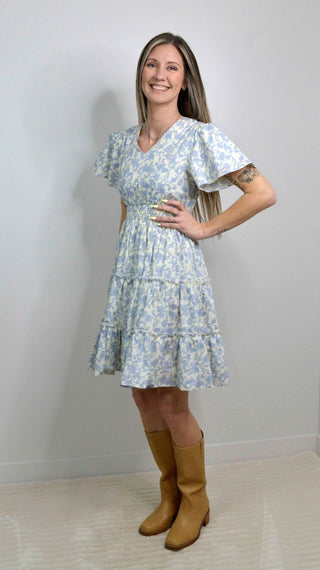 Forget Me Not Dress - Shop Hidden Treasure Boutique