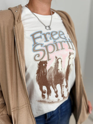 Free Spirit Graphic Tee - Shop Hidden Treasure Boutique