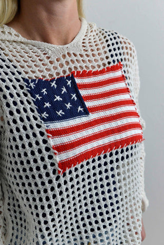 Freedom Flag Pullover - Shop Hidden Treasure Boutique