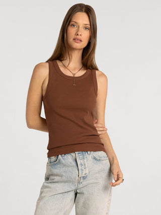 Friar Brown Tank Top - Shop Hidden Treasure Boutique