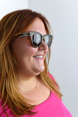 Front Row Sunglasses - Brown Tortoise - Shop Hidden Treasure Boutique