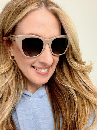 Front Row Sunglasses - Nude - Shop Hidden Treasure Boutique